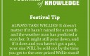 Fountain of Knowledge,Camping Tips,Festival Tips