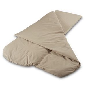 Duvalay Compact Sleeping Bag - Cappuccino 4.5g Tog | Compact Sleeping Bags