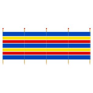 Camping 5 Pole Windbreak | Yello