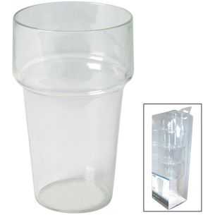 Bo-Camp 300ml Beer glass Pack of 4 | Glasses