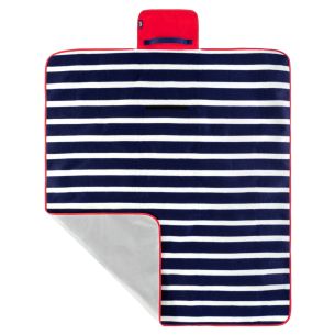 Yello Striped Fleece Picnic Rug | Yello