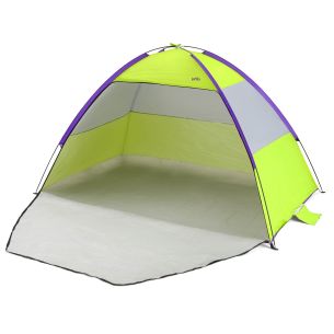 Yello UV Green Beach Shelter | Beach Tents & Parasols