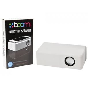 Boom Block White Induction Speaker | Accessories Sale