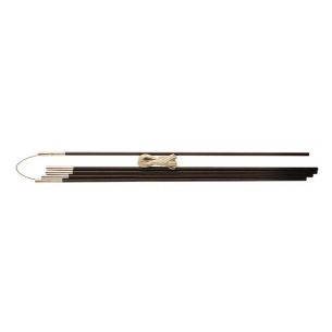 8.5mm Black Fibreglass Pole Set | Poles