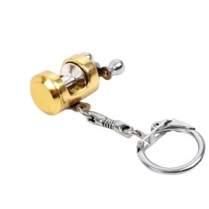 WSB Tackle Miniature Fishing Reel Keyring | Mugs, Flasks & Gifts