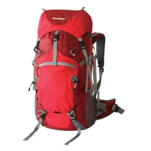 KingCamp Peak 45 + 5 Rucksack Red | Rucksacks