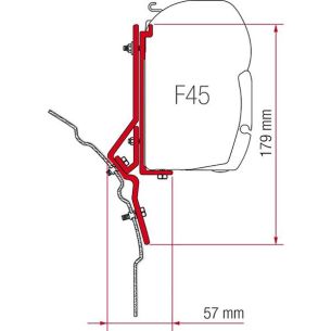 Fiamma Kit VW T4 Adapter | Bracket / Adapter Kits