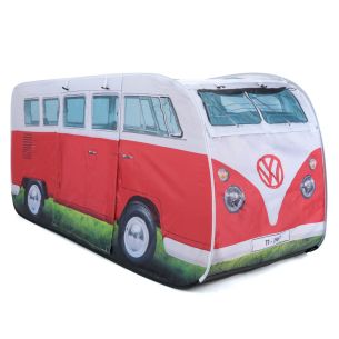 VW Campervan Kids Red Pop Up Tent | Volkswagen