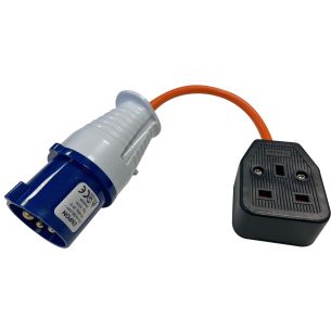 Outdoor Revolution UK Mains Adaptor 13 Amp Socket to Caravan Mains Plug | Outdoor Revolution