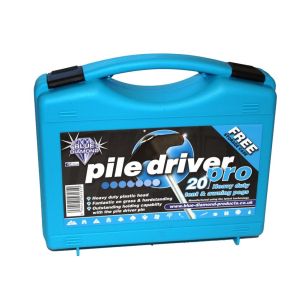 Outdoor Revolution Pile Driver Pro Pegs | Blue Diamond