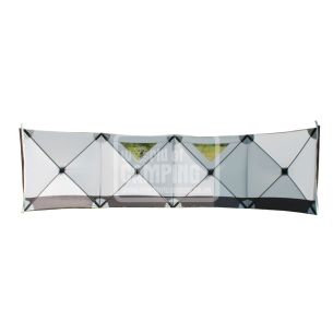 Pronto Compact 4 Panel Windbreak (125 x 500) | Windbreaks