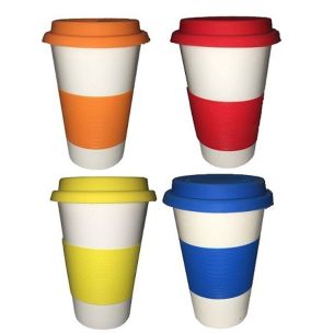 Travel Mug Eco-Ceramic and Silicone multi colour | World of Camping