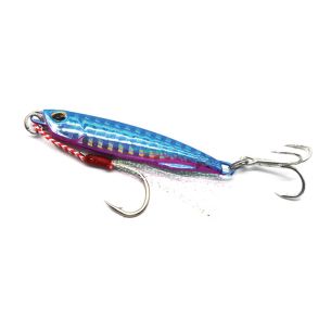 Turbulous Slow Jig 40G Blue/Silver X 2 Each | Sea Fishing