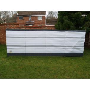 Blue Diamond 5 Pole Classic Grey Windbreak | Blue Diamond