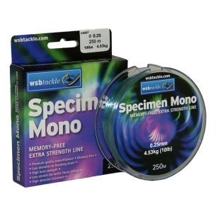 WSB Specimen Mono 10lb Line | Fishing Lines