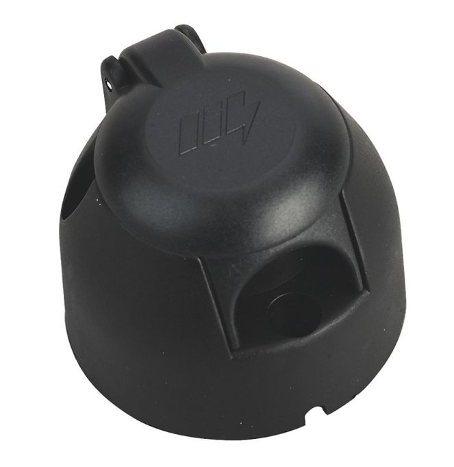 Type N 12v  7 Pin Plastic Socket