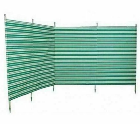 Blue Diamond Classic Green 5 Pole Windbreak