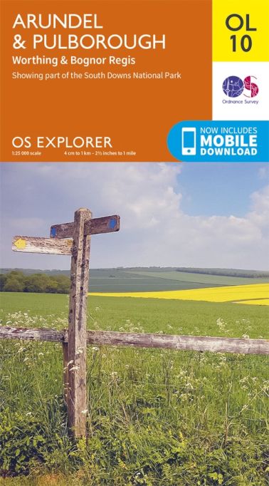 Arundel & Pulborough Explorer Leisure Map 10