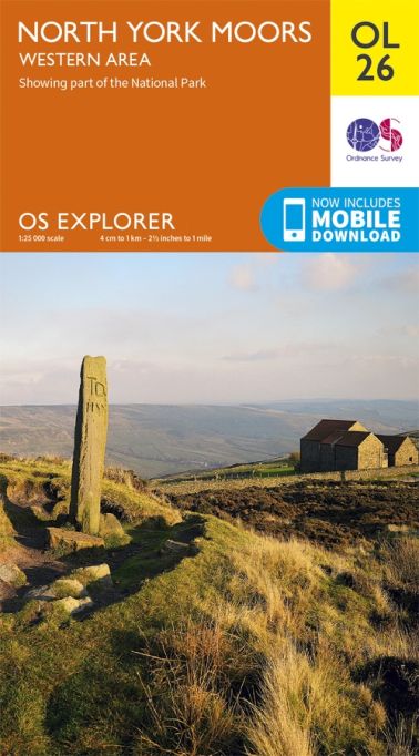 North York Moors - Western Area Explorer Leisure Map 26