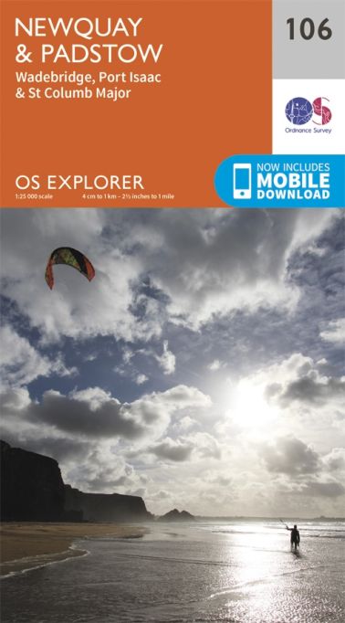 Newquay & Padstow OS Explorer Map 106