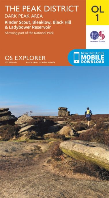 The Peak District - Dark Peak Area Explorer Leisure Map 1