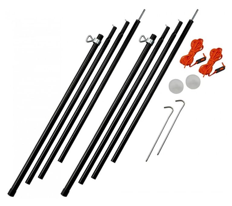 Vango Adjustable Steel King Poles 180-220cm