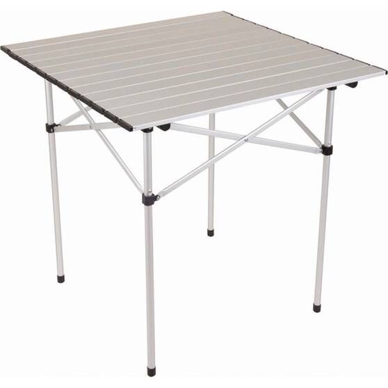 Summit Aluminium Roll Top Table