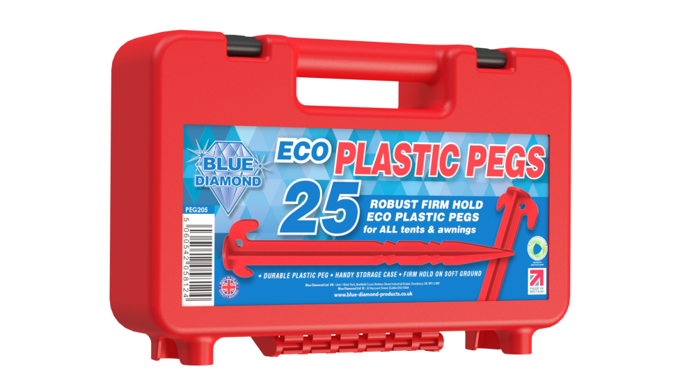 Blue Diamond Eco Plastic Pegs