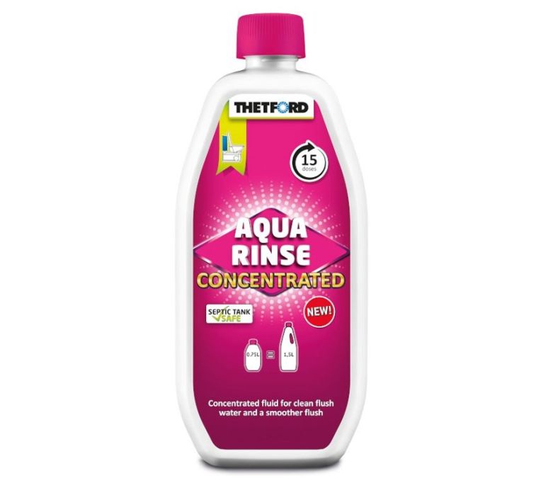 Thetford Aqua Rinse Plus 750ml Toilet Fluid