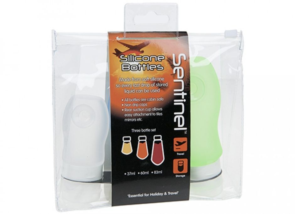 Summit Set of 3 Silicone Bottles