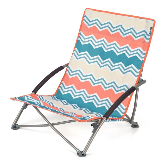 Yello Low Zig Zag Beach Chair 