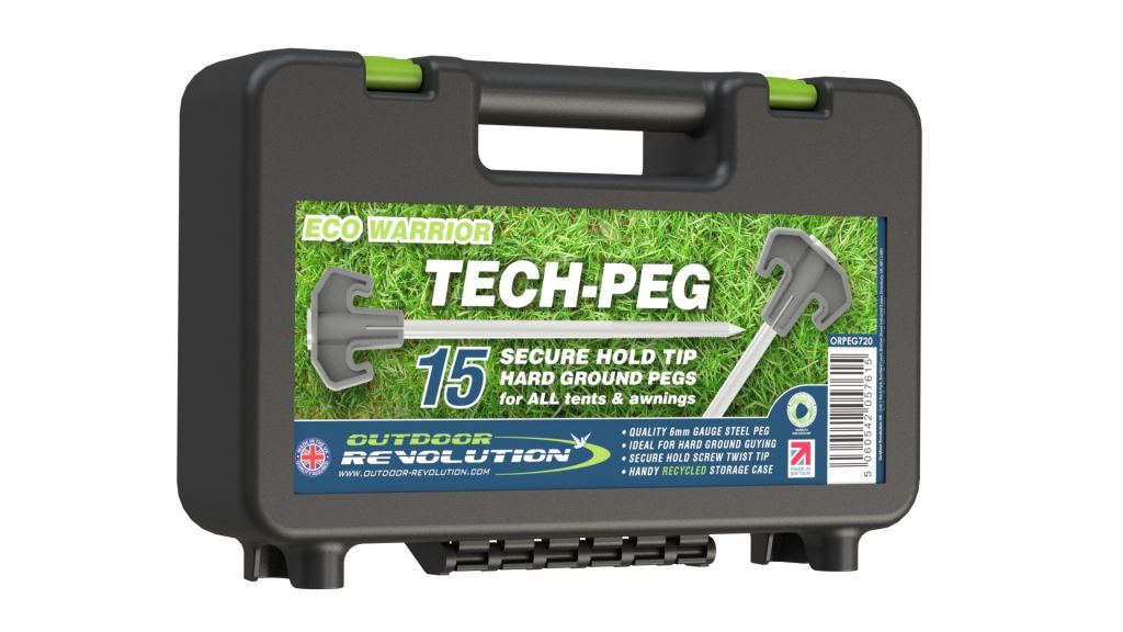 Outdoor Revolution Eco Warrior Tech Peg (Case of 15)