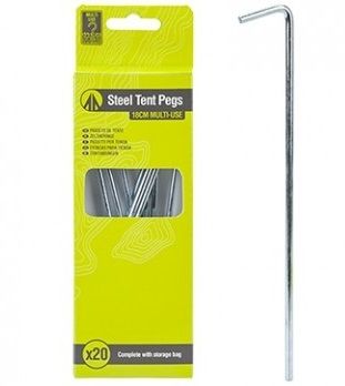 Pack of 20 Wire Pegs 20cm