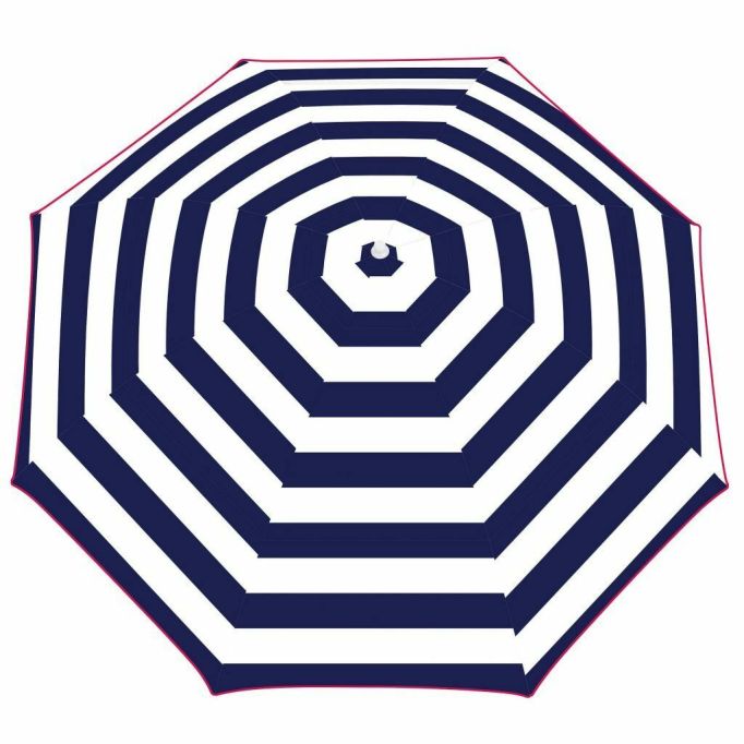 Yello UV Nautical Striped Parasol