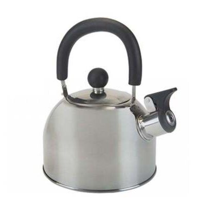 Summit Metallic Stainless Steel Whistling Kettle 1.5L