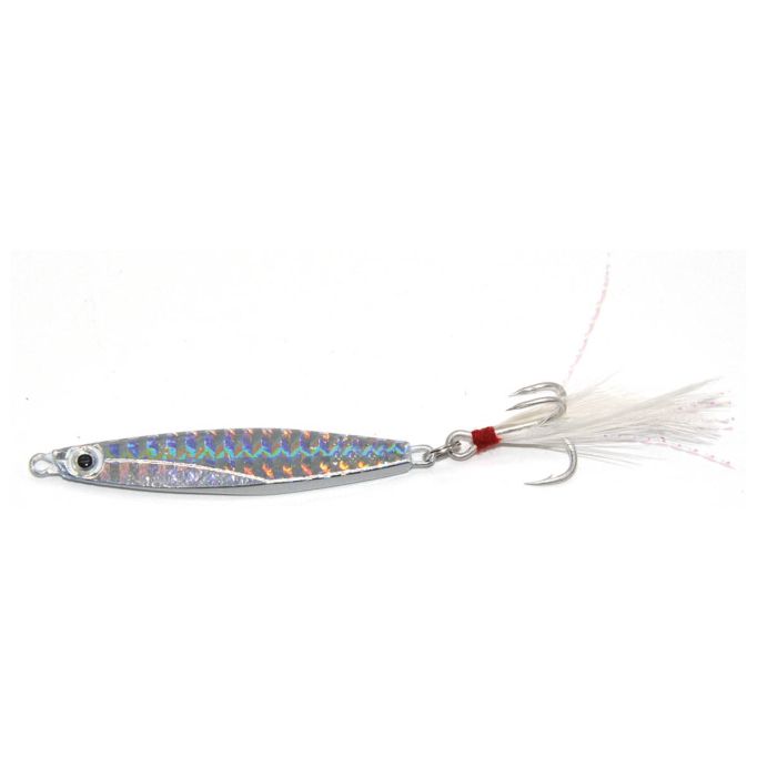 WSB Tackle C-Flash Lure 60g Silver Holo Lure