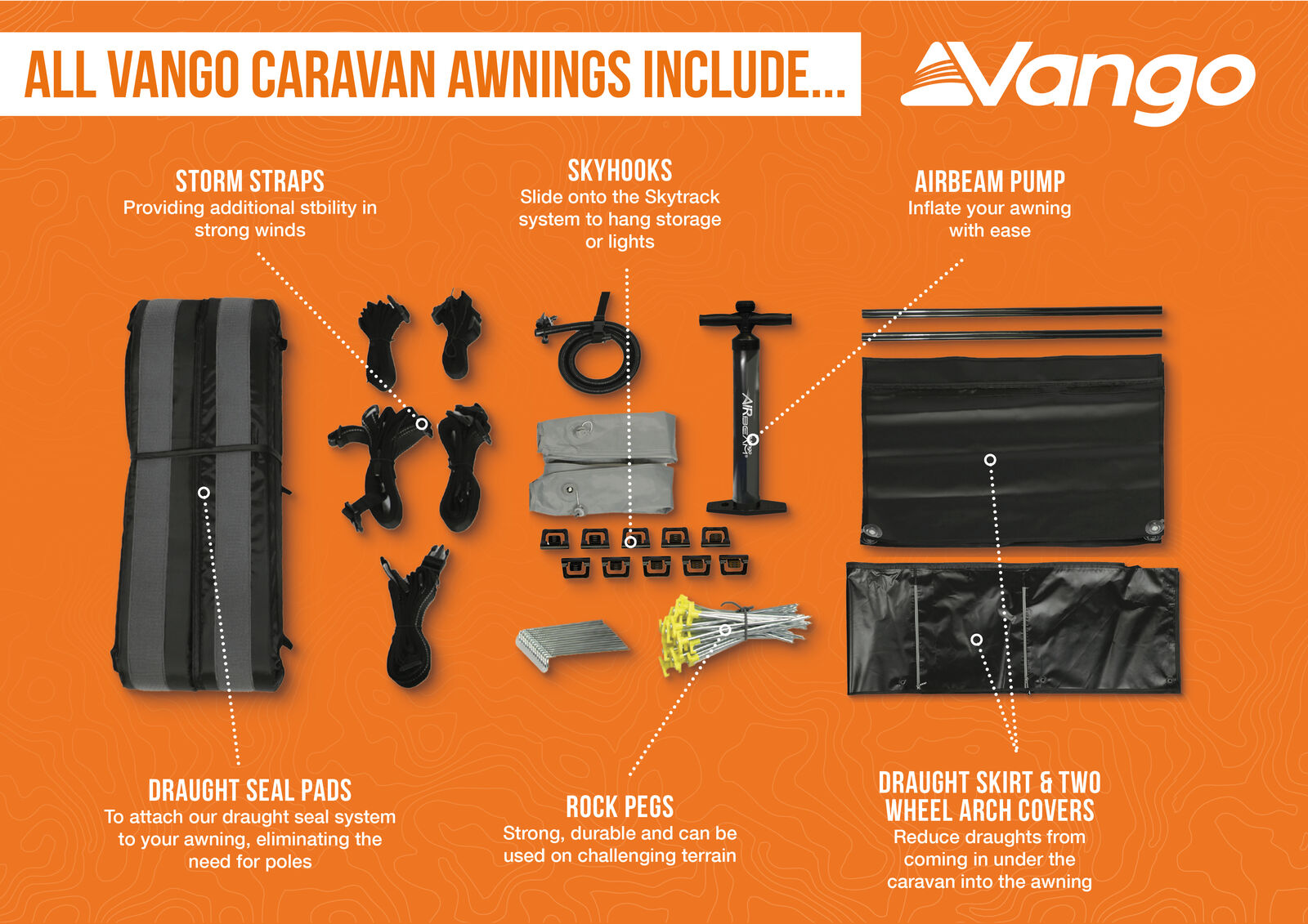 Vango Awnings Include