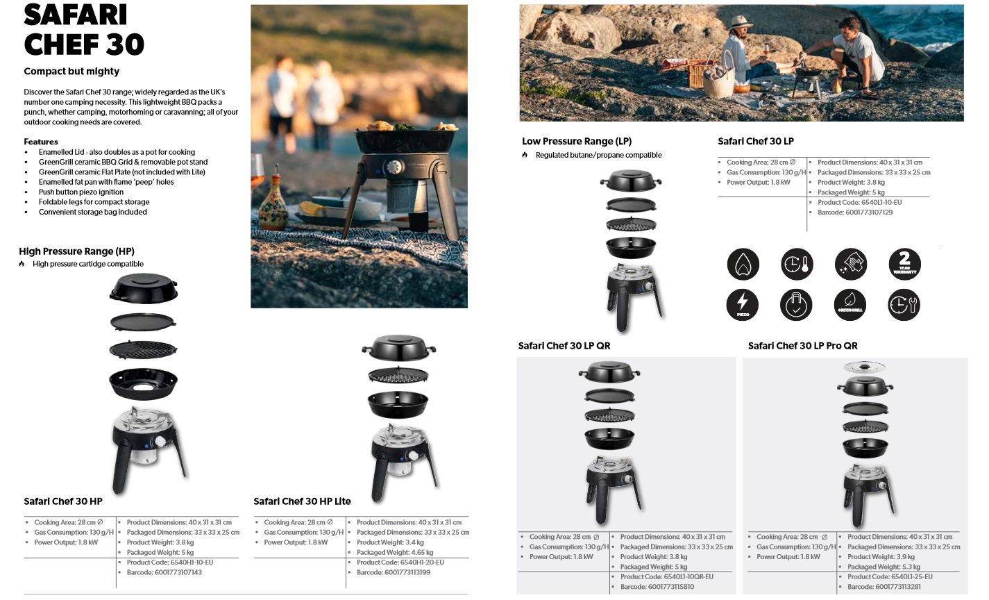 Cadac Camping Range